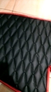 Cover / Alas Dashboard Mobil All New AVANZA / XENIA Tahun 2012 / 2021 Perlindungan Dashboar Kulit Premium Motif Wajik