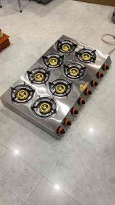 Bếp gas 8 Họng điếu Gang Chuyên Bánh Xèo Mỳ Cay ... Giá sale sập sàn