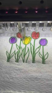 Kitchen towels computerize embroidered