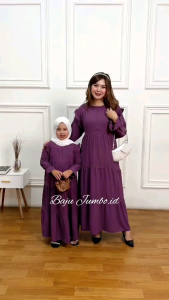 Gamis Couple Jumbo Ibu & Anak: Keindahan & Kenyamanan