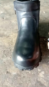 SEPATU SAFETY BOOTS PRIA KERJA PROYEK HIKING GUNUNG AGl's FOOTWEAR KULIT UJUNG BESI FULL