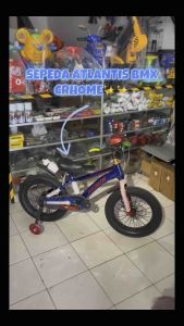 SEPEDA BMX ATLANTIS CRHOME DISC BRAKE 16/18INC 5TAHUN KE ATAS