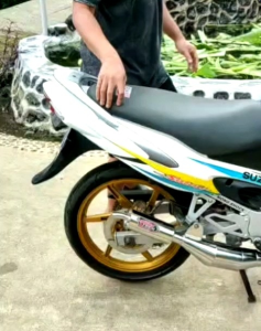 Kiat Modifikasi Knalpot Satria 2 Tak Hiu & Lumba PNP