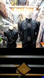 Couplan Batik Sarimbit Ayah & Anak Lengan Panjang Lapis Furing Halus