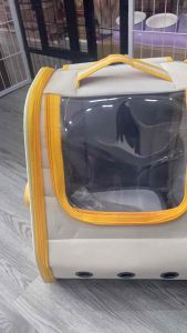 (Giá rẻ) Ba lô vận chuyển chó mèo 10kg Leyoupai xinh xắn nhiều kiểu - Soda Cam - HCM - Hàng có sẵn