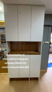 Shoe cabinet customize singapore
