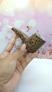 cangklong once pipa kayu liwung macan kombinasi tulang B06