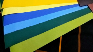 KERTAS KARTON ASTURO WARNA CERAH LENGKAP & KERTAS KOKOH ( 5 LEMBAR DAN 10 LEMBAR )