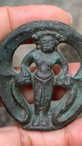 พระศิวะ พระแม่โสมา มหาเทพ เนื้อสำริด พระเครื่อง ตรงปก