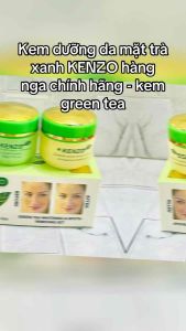 Kem dưỡng trắng da Kenzo green tea Nga tinh chất sâm ngọc trai - HX008