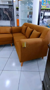 FREE ONGKIR Sofa L Putus Retro Sofa Custom Sofa Minimalis Custom Sofa Kekinian Sofa Modern Sofa Kaki kayu