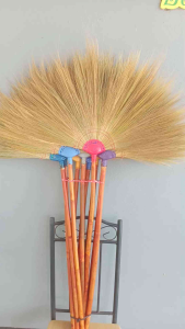 ไม้กวาดเย็บตะเข็บสี่ชั้น(ชุด3ด้าม)