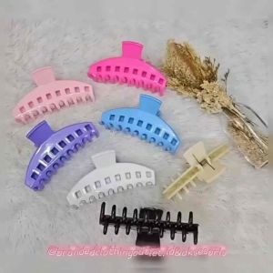 Jedai Jumbo 12CM / Jepit Rambut Motif Pagoda / Jepit Rambut Jumbo / Jepit Salon / Hair Claw / PGD7315