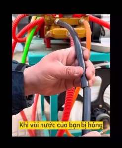 Đầu Nối Dây Xịt Rửa Xe Dây Phun Thuốc Dây Xịt 8.5mm Tiện Lợi Không Cần Máy Bấm
