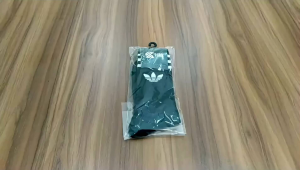 Kaos Kaki Hitam Kombinasi Pria All Size Poliester Premium 392