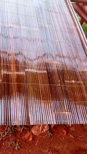 krey tirai bambu hitam full vernis