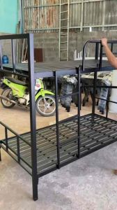 GIƯỜNG TẦNG SẮT HỘP VUÔNG 4x4 – CHẮC CHẮN BỀN BỈ (GTHV44-LG)