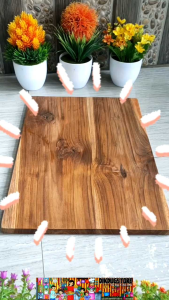 Dikdugstore Pisau Dapur / Golok Masak / Pisau Daging Spesial Potong Tulang Gagang Kayu Merah