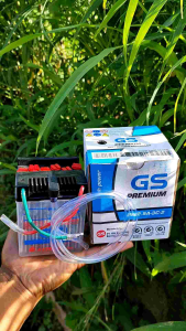 Aki win 12volt Accu Win 12Volt Aki GS Basah GL100 PNP Honda Win100 Kualitas Bagus Aki PNP Win 100