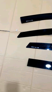 Talang Air MG VS HEV 2024 2025 2026 2027 Side Visor Flat Hitam