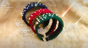 Bờm cài đầu bản to cho mẹ và bé mã 91