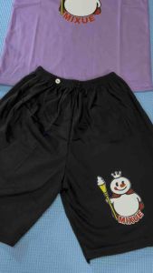 Setelan Celana Pendek & Kaos Oblong Anak Usia 1-10 Tahun