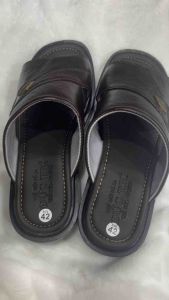 Dép nam da bò cao cấp màu nâu C9