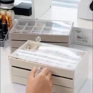 Kệ đựng trang sức 3 tầng hộp để bông tai sang trọng hàng có sẵn