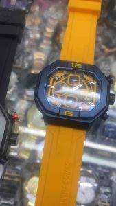 PROMO !!! Jam Tangan Pria Swis Armi SA9162 Chrono Aktif Tali Rubber Premium