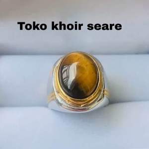 CINCIN BATU TIGER AYE NATURAL 12x16 SUPER MEWAH MINIMALIS