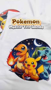 [INNOCENTTEES] PIKACHU AND FRIENDS POKEMON INSPIRED || KIDS SANDO || KIDS TO  ADULT FREESIZE