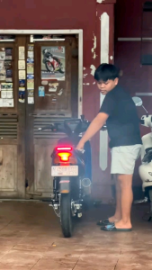 knalpot yamaha fiz r standar samping cet hitam dop