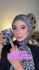 【🇲🇾Bella Lens🇲🇾】MOLLY 20MM Colour Contact Lens 6month Disposable Free Lens Case