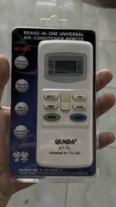 รีโมทแอร์ TCL QUNDA KT-TL Star Air Central ปุ่มเขียว-ฟ้า มีซอง