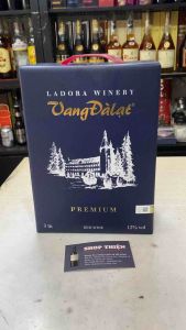 Vang Đà Lạt Đỏ PREMIUM 12% 3 Lít