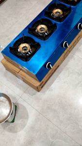 Bếp Gá 4 Họng Đồng Chuyên Mỳ cay  bánh xèo  bò né .. Kiềng Gang Loại Dày 1kg