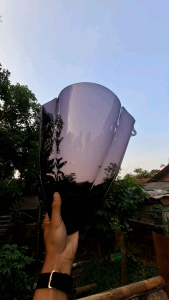 VISOR NINJA 250 karbu model lumba-lumba paling dicari