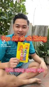Keo dán 2 thành phần AB Đức Anh Bond loại 20g 80g