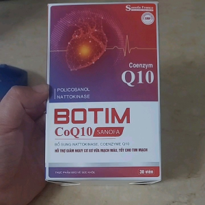 Bổ tim coenzymQ10 sanofa - hỗ trợ giảm nguy cơ xơ vữa mạch máu