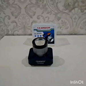 Senter Kepala KAWACHI ZOOM PREMIUM 20W & 50W: Indikator Baterai Super Terang