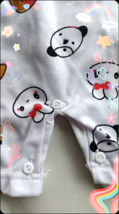 Romper Bayi Lengan Pendek