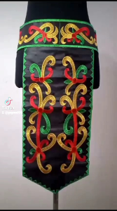 Renda bordir sabuk Dayak Kalimantan