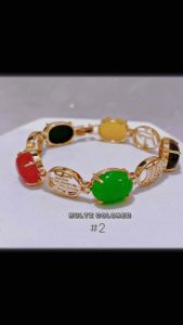 Zihang Jewelry 18K Gold Plated High Quality Zircon Stone Bracelet