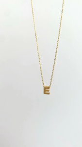 KALUNG NAGITA INISIAL SMALL TITANIUM A-Z Anti Karat