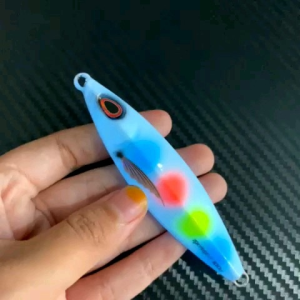 METAL JIG KOIKA RAINBOW TOTOL GID BIRU 10g s/d 300g UMPAN PANCING BJK