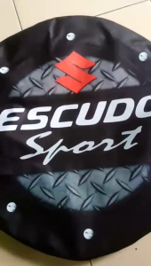 sarung ban serep SUZUKI Vitara Escudo Jimmy katana dll baham hitam pekat