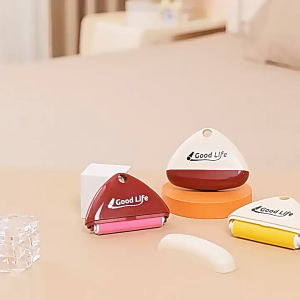 Portable Reusable Lint Roller For Hair Removal Washable Roller Sticker Portable Pet Hair Remover Non-Harmful Sticky Roller