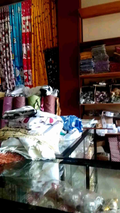 Gorden Jendela Murah Aesthetic / Gorden Pintu Kamar Model Plisket / Motif kotak tirai Jendela 2 kaca 1 kaca
