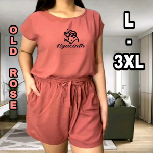 TERNO SHORT PLUS SIZE WITH HIGH QUALITY PRODUCT FIT XL-3XL  COTTON SPANDEX