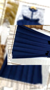 VIOLA MODEL GAMIS TERBARU BAHAN POLOLINEN | DRESS MEWAH KEKINIAN MAXI BROKAT MALIKA